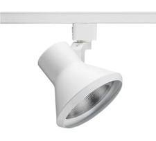 JUNO Trac-Lites 1-Light White Flared Step Track Lighting Head 5" Model R552 NEW