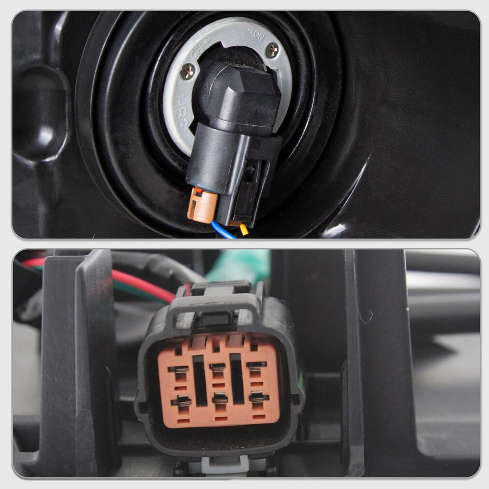 For 2014-2017 Mazda 6 Halogen Headlights Assembly Driver & Passenger Side w/Bulb - Image 4 of 4