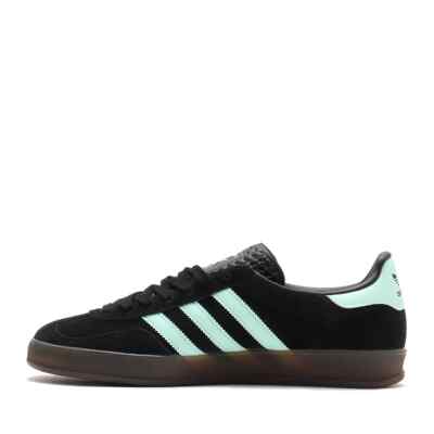 adidas Originals Gazelle Indoor Core Black Clear Mint Gum JR7112