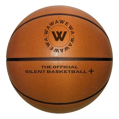 WAWAWEWA The Official Silent Basketball + | Size 7 29.5" Grooved Airless Foa...