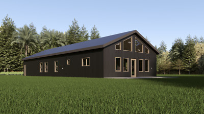 House Plan 3 Beds 2 Bath with 2 Car Garage, 1500 sq ft, 30'x50' | PDF DOWNLOAD
