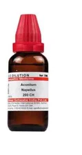 Dr Willmar Schwabe India Aconitum Napellus Dilution 200 CH (30ml) - Free Ship