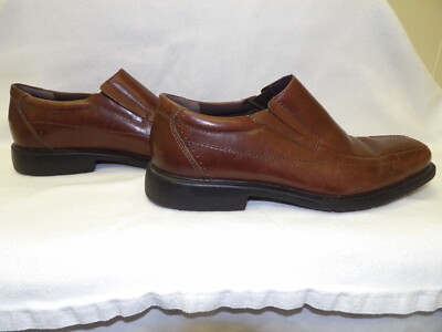 Clarks Tan Brown Leather Loafer Oxford Shoes Timeless Design Men’s 9.5 Clarks | Shoes | Clarks Tan Brown Leather Loafer Oxford  main image 4