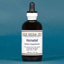 Horsetail Herbal Extract by Pure Herbs - 4 fl. oz. Liquid helps hair nails skin