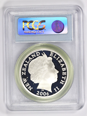 2006 $5 New Zealand Falcon Silver Proof PCGS PR69 DCAM | eBay