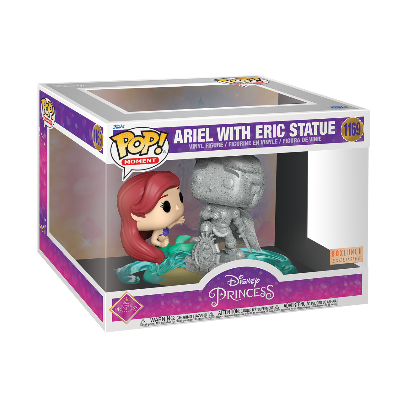 Exclusive Disney Funko Pop Moments: Ariel & Eric Statue – BoxLunch #1169