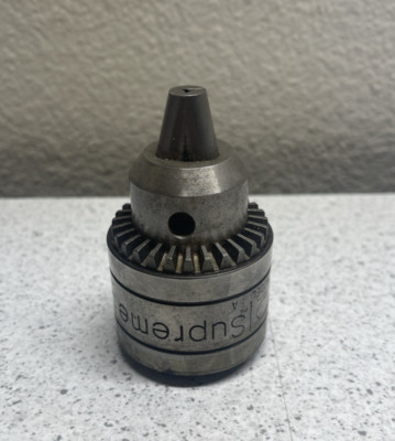 Ridgid Supreme Chicago USA 5A 1/2 Cap. 3/8-24 THD Drill Chuck No Key