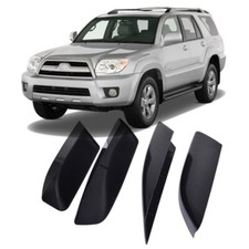 Black Roof Rails Rack End Cover Shell 4pcs For Toyota 4runner N210 2003-2009 Black Roof Rails Rack End Cover Shell 4pcs For Toyota 4runner N210 2003-2009
