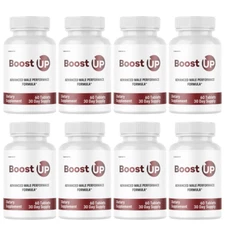 BoostUp for Men Boost Up Male Performance Test Booster - 8 Bottles