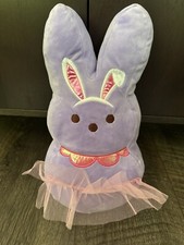 PEEPS Dress Up Bunny Plush 12" PURPLE BALLERINA TUTU Easter 2024 Ltd Edition