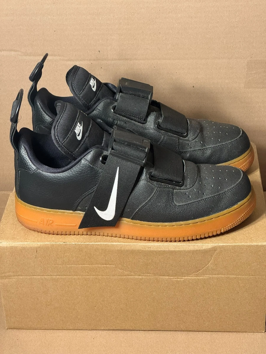 Nike Air Force 1 Utility Low Black | eBay