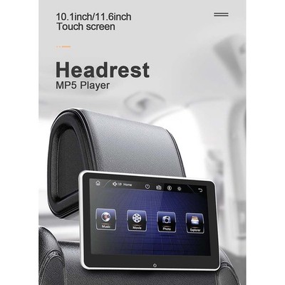 11,6 Zoll Fond-Kopfstützenmonitor mit MP5-Player & integrierten Lautsprechern