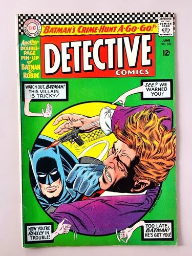 Detective Comics Vol. 1 #352 DC Comics June 1966 Vintage Comic Book