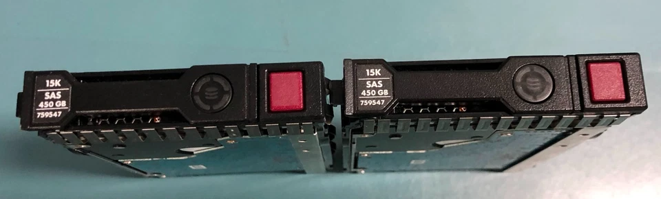 2 x HPE Hard Disk Drive 450GB 15K 12G SAS 2.5 HDD 759210-B21  759547-001 - Image 2 of 4