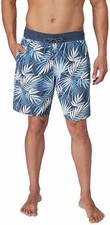Hang Ten Men's Swim Short, Blue Size M
