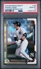 2015 Bowman Chrome Draft Aaron Judge #150 Refractor Rookie Card PSA 10 GEM MINT