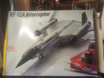 YF-12A Interceptor. Missiles 8ncluded