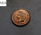1907 Indian Head Penny Cent ~ Choice BU Red/BN ~ Four Diamonds ~ (ZI126)