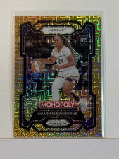 2024 Panini Prizm Monopoly WNBA Gold Shimmer #20 Charisma Osborne Rookie 474/500