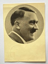 👍 1939 WORLD WAR II GERMANY LEADER USED POSTCARD WITH CZECH STAMP