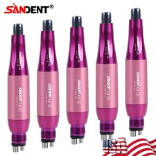 1-5 Dental Hygiene Prophy Handpiece Air Motor 4Holes 4:1 Nose Cone 360 Swivel