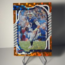 2022 Panini Absolute - Josh Allen #25 Orange Mosaic /199