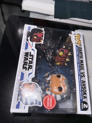 Funko Pop! Vinyl: Star Wars - Darth Maul vs. Ahsoka - GameStop (Exclusive)
