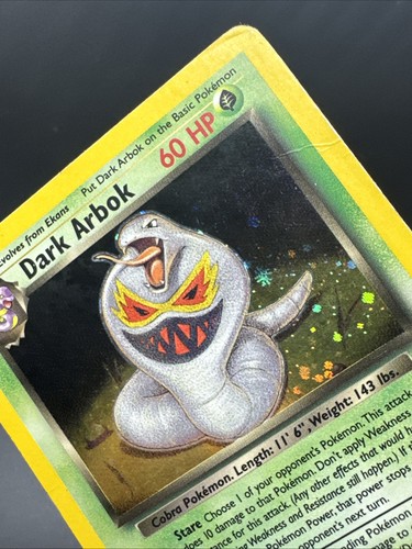 Dark Arbok 2/82 Team Rocket Holo - Picture 9 of 24