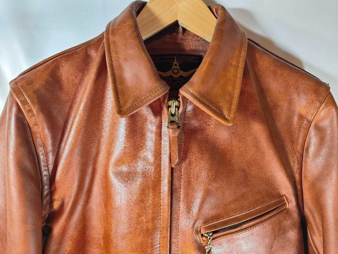 The Real McCoy's Leather Outer Shell Coats, Jackets & Vests for