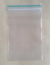 4" x 5.5" Grip Seal Bags Clear Poly Plastic Resealable Zip Lock Baggies Small