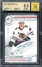 2023-24 SP Authentic Connor Bedard Future Watch Rookie Autograph /999 BGS 9.5 10