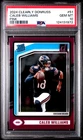 2024 PANINI CLEARLY DONRUSS RATED ROOKIE CALEB WILLIAMS #51 PINK PRIZM RC PSA 10