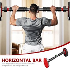 Fitness Pull Up Bar for Doorway with NO SCREWS, Strength Training Pullup