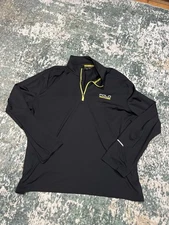 Polo Sport Men’s Long Sleeve Quarter Zip Black Pullover 2XL
