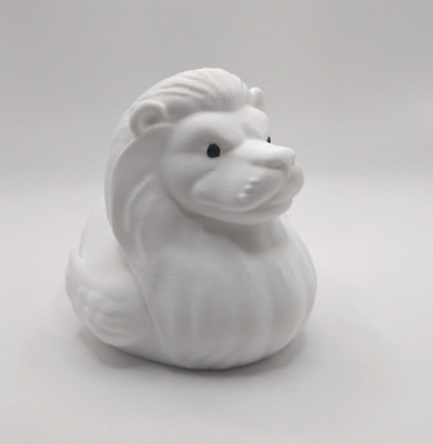 Albino Lion Duck, Ducking, Get Ducked, Custom Duck, Duck Duck Jeep