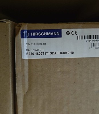 RS30-1602T1T1SDAEHC09.0.10 Hirschmann New Industrial RAIL Switch