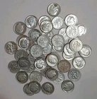 1 Roll Roosevelt Silver Dimes $5 Face Value 50 Coins 90% Silver AVG CIRCULATED