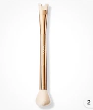 Iconic London Precision Duo Contour Brush Cheek Bronzer Powder Nose Contour NIB