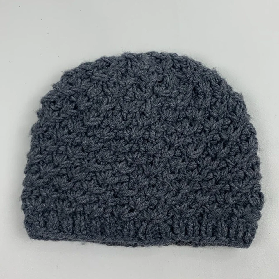 Harley-Davidson Gris Texturizado Tejido Sombrero HD Motociclista Tejido Gorro Plata Logo Foto 2 de 4