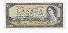 1954 Twenty Dollar Bank Note Canada W/E 2703227