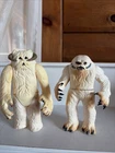 2 Vintage STAR WARS HOTH WAMPA 1981 Kenner Empire Strikes Back Action Figure 6"