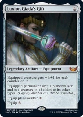 Luxior, Giada's Gift -Foil Near Mint MTG Streets of New Capenna