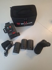 Würth Kreuzlinienlaser MLPG 22, Multi-Linienlaser Komplett   Tasche Und 3 Akku 