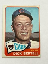 1965 Topps Dick Bertell # 27 Chicago Cubs EXCELLENT!