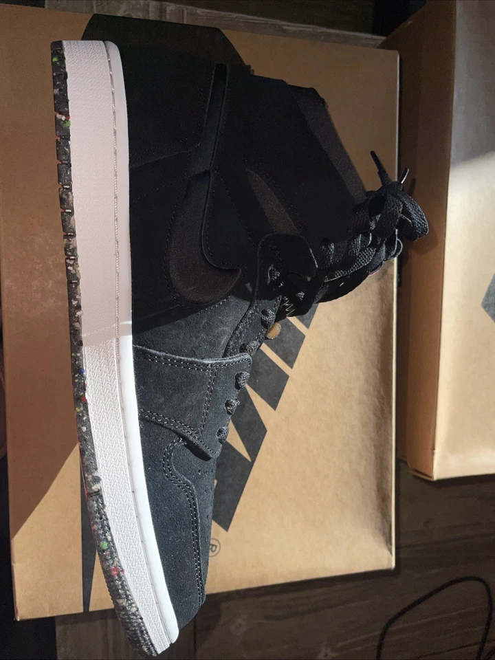 Talla 10 - Air Jordan 1 Zoom Comfort High Court Negro Foto 2 de 4