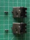 Technics SL-Q3 / SL-Q2 / SL-Q33 Dust Cover Hinge Set 2 Pieces For Turntable