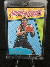 Jayson Tatum 2024-25 Panini Origins Origin Stories Turquoise  #19 /25 SP
