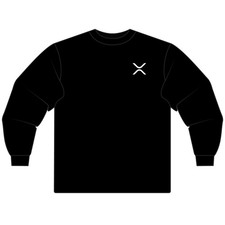XRP, Ripple, crypto, currency, gift, long sleeve tee shirt