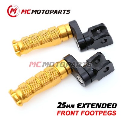 R-FIGHT Rider Footpegs 25mm Riser For Aprilia RSV4 1000 R Factory