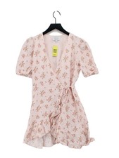 & Other Stories Wrap Midi Dress in Pink